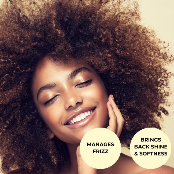 Olio per capelli all'henné di cocco e rosmarino Ayumi Naturals 150 ml