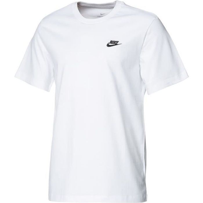 Camiseta NIKE Nsw Club - Hombre - Blanca