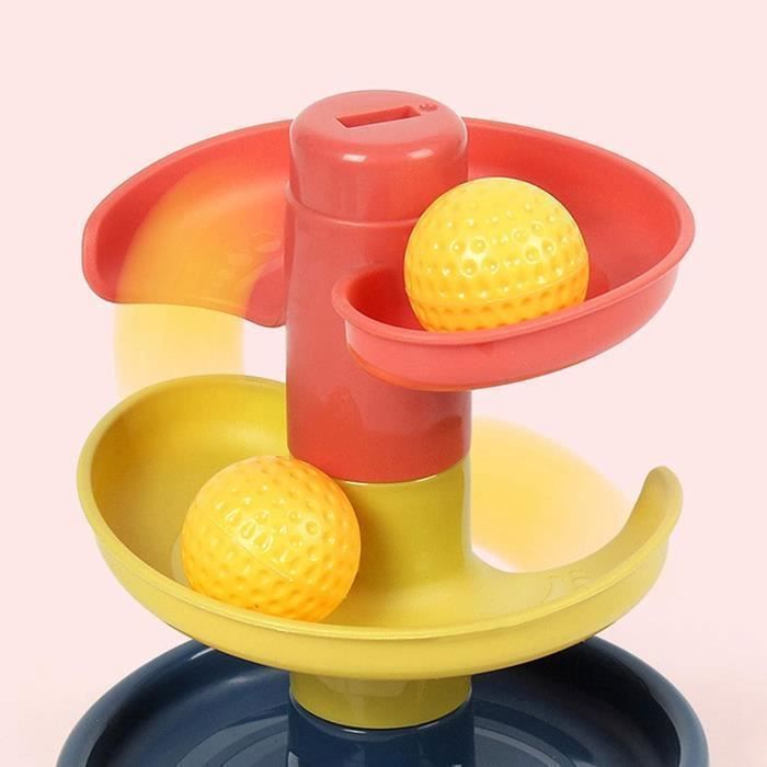 Construction Set Baby Toys 1 Year Old Marble Run Toy for Children 1 2 3 Years Old Educational Toys 2 Layers Montessori Puzzle for G