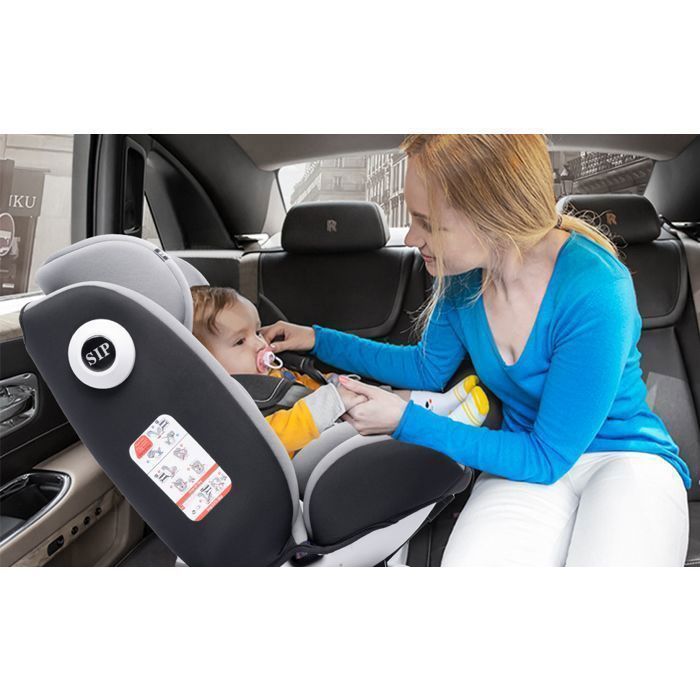 Siège auto bébé/enfant pivotant à 360° avec ISOFIX FOURWARD Évolutif de la naissance à 12 ans - Groupe 0+/1/2/3 - harnais 5 points