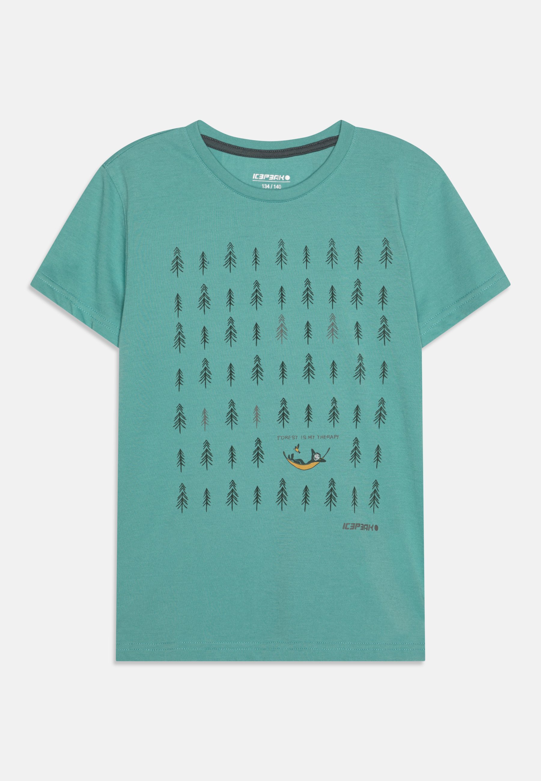 Icepeak KINSTON JR - T-shirt sportiva - verde antico