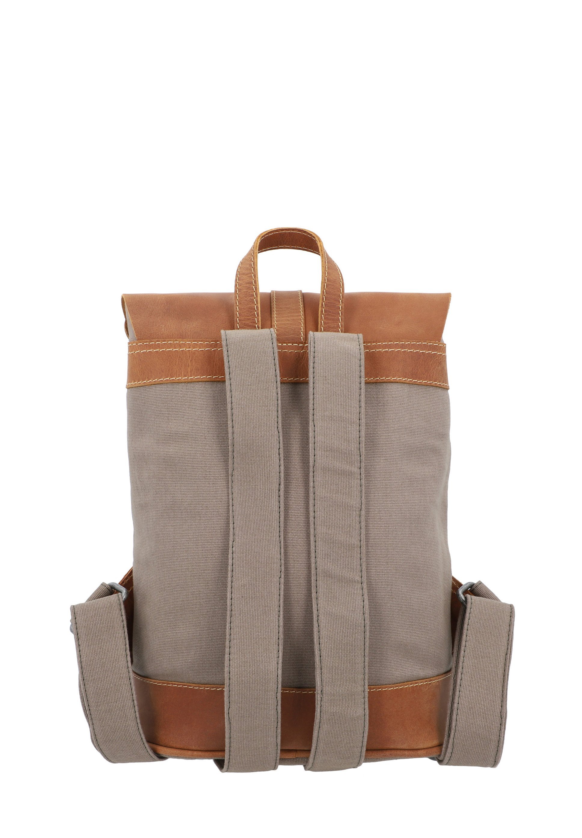 Gusti Leder PAULA M - Mochila - cáqui