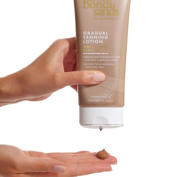 Bondi Sands tonēts ādas perfektora pakāpeniskas iedeguma losjons<br>150ml
