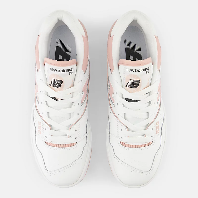 Damesmodel 550 - wit met roze zand
