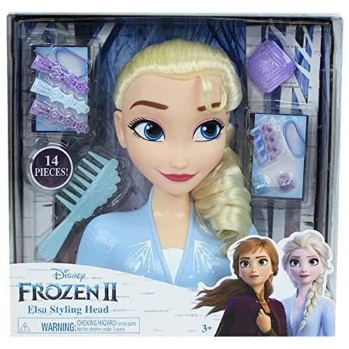 Cabeça de estilização Elsa Frozen 2 Disney