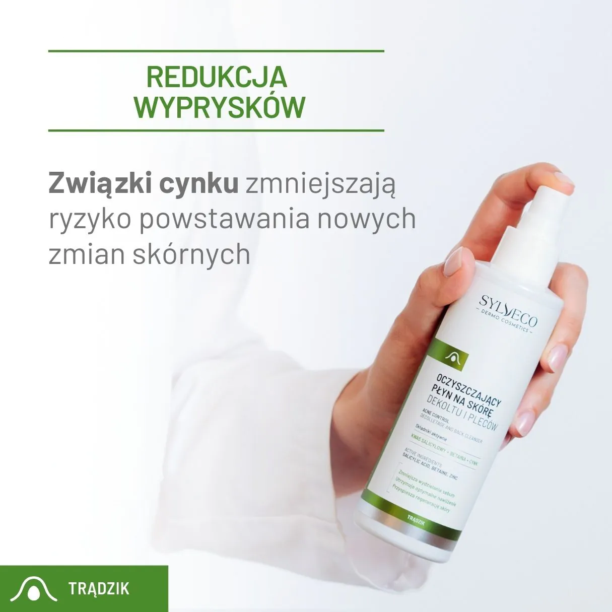 Sylveco Dermo Oczyszczający płyn na skórę dekoltu i pleców