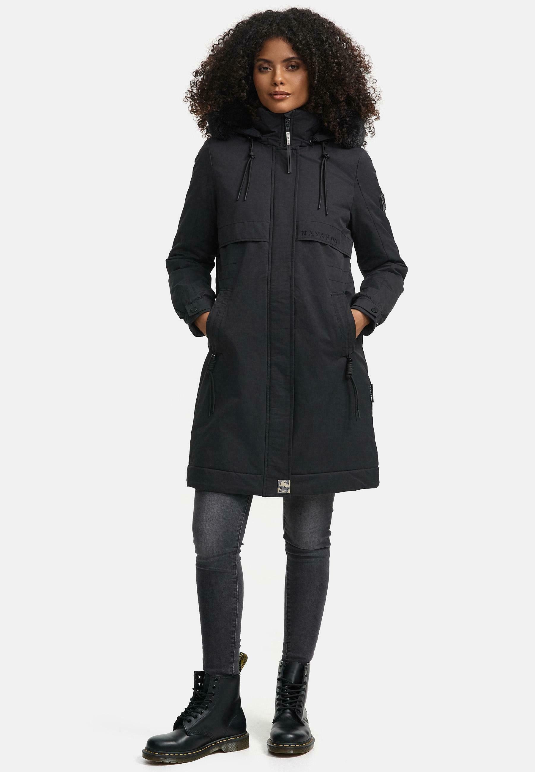 Navahoo KALTWETTERRETTER - Parka - nero