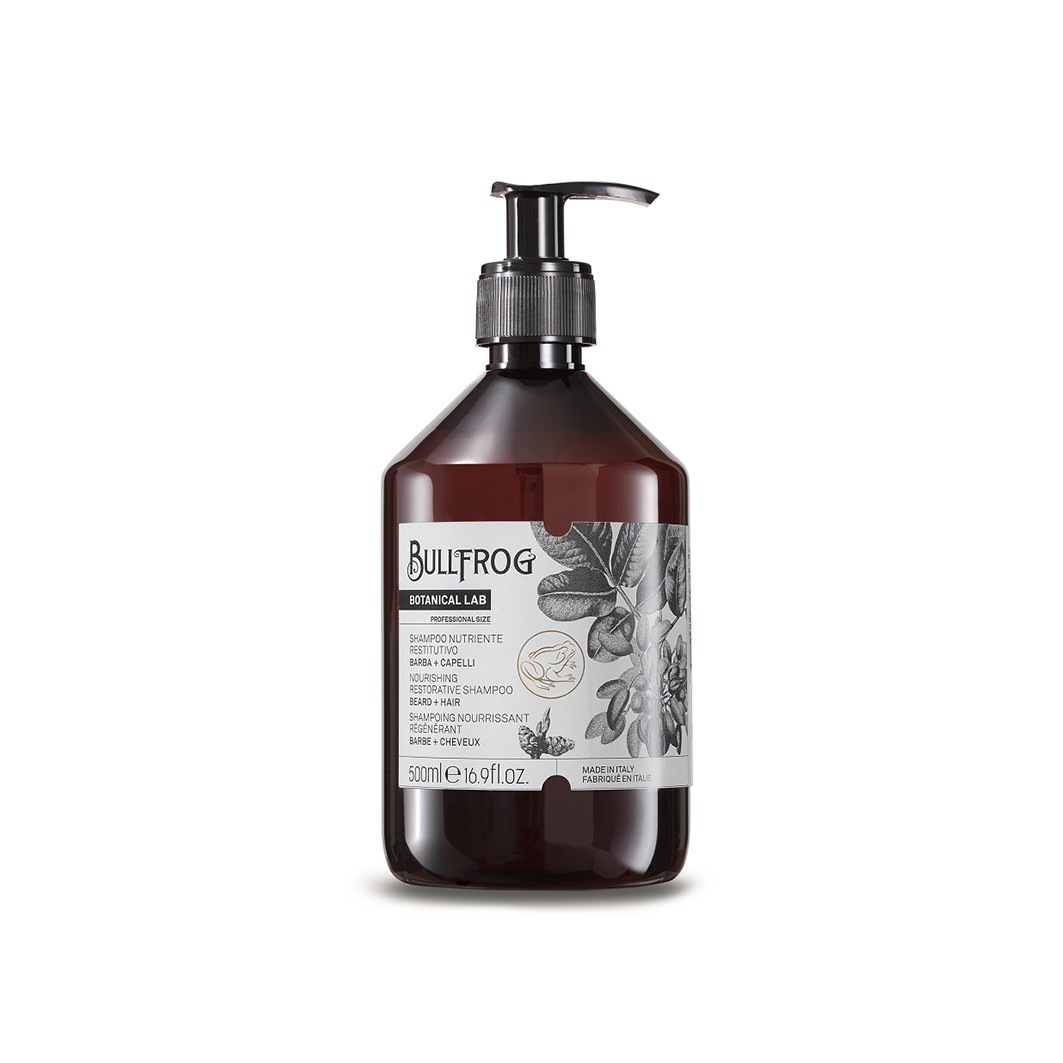 Šampón na vlasy Bullfrog Botanical Laboratory - 500 ml