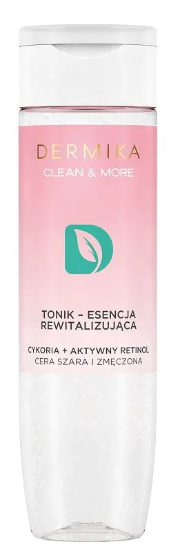 Dermika Clean & More Rewitalizujący tonik-esencja do cery normalnej i poszarzałej