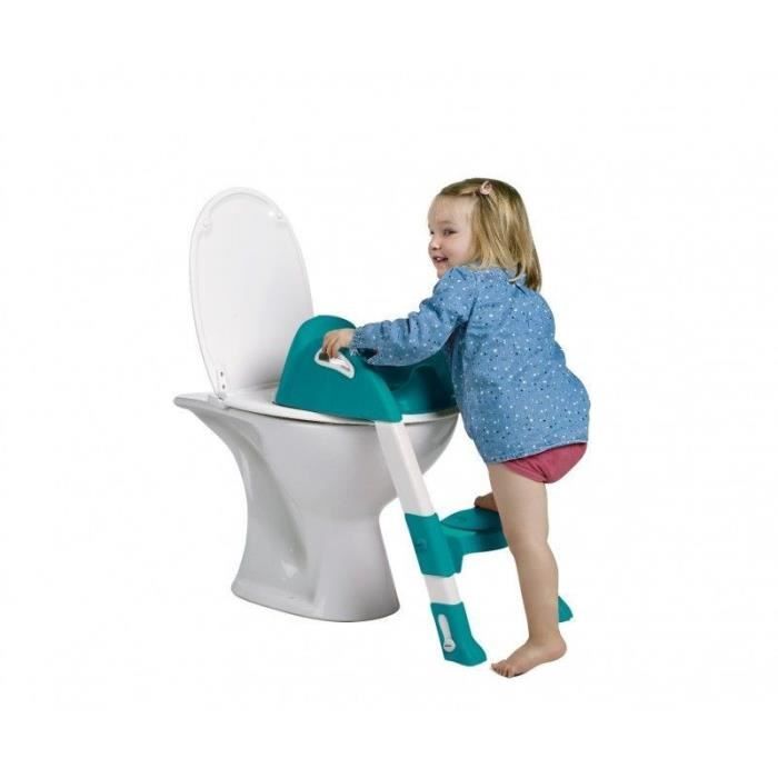 Reductor de inodoro THERMOBABY kiddyloo® - Verde esmeralda