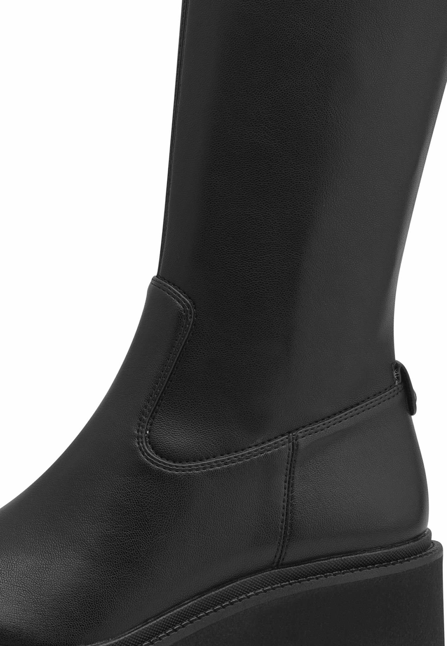 Tamaris Overknee-Stiefel – schwarz