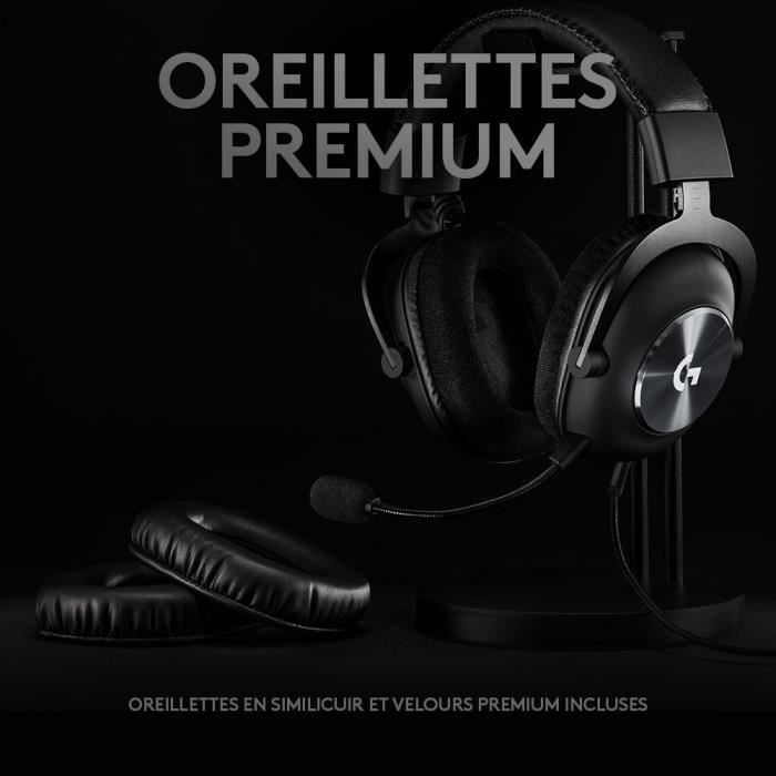 Gaming headset - Bedraad - Logitech G Pro X - USB - PC - Zwart