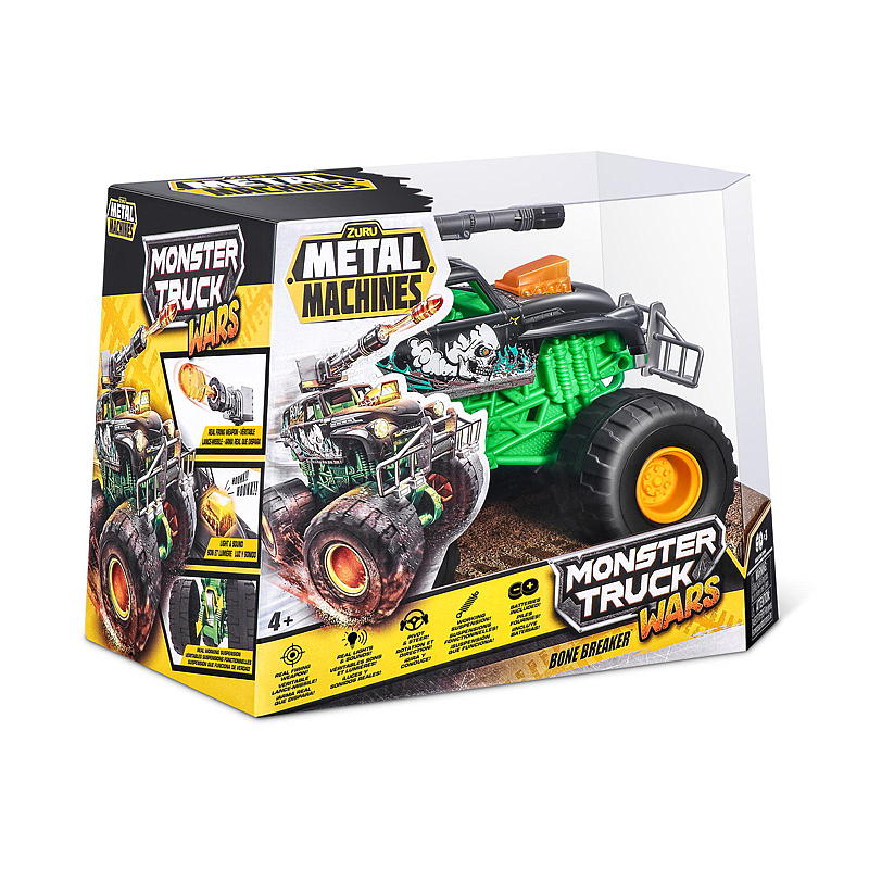 Zuru Monster truck S1, Metallmaskiner