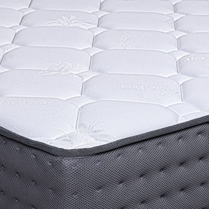 Matelas mousse HR + mémoire 90x190 cm - ZEN