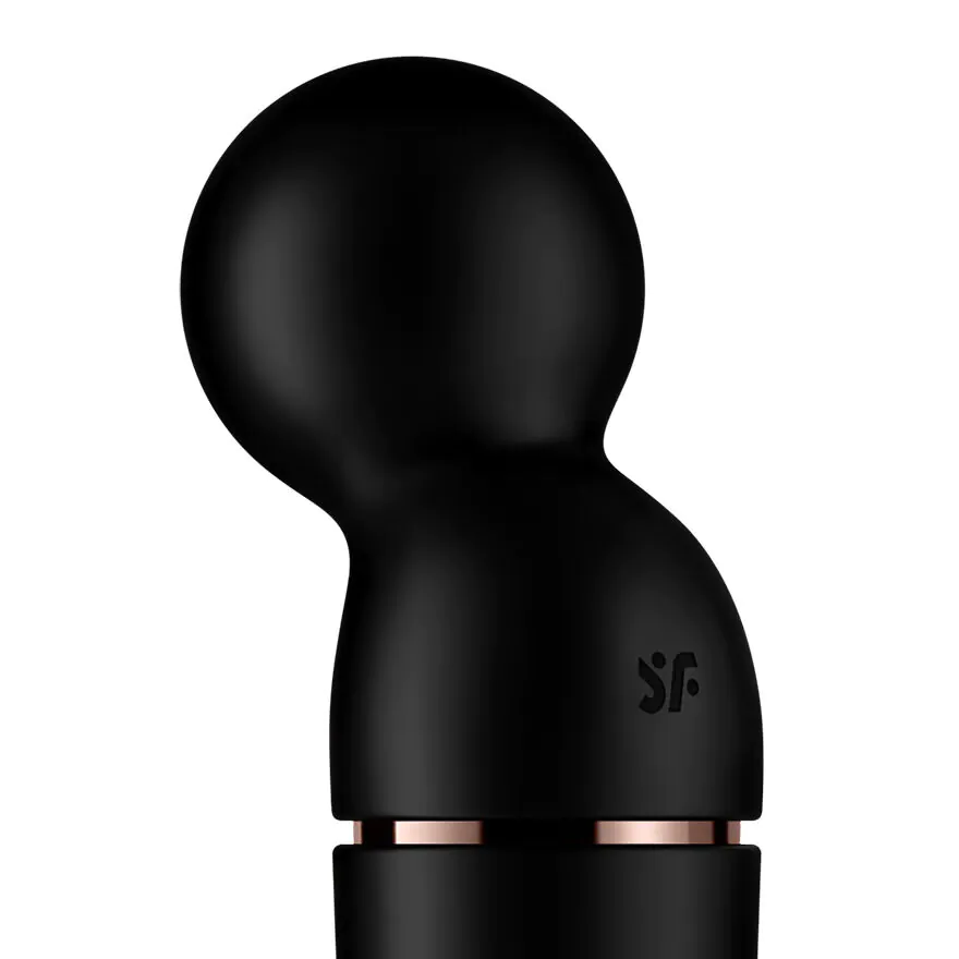 Satisfyer Masażer Wand-er Black + Rosegold