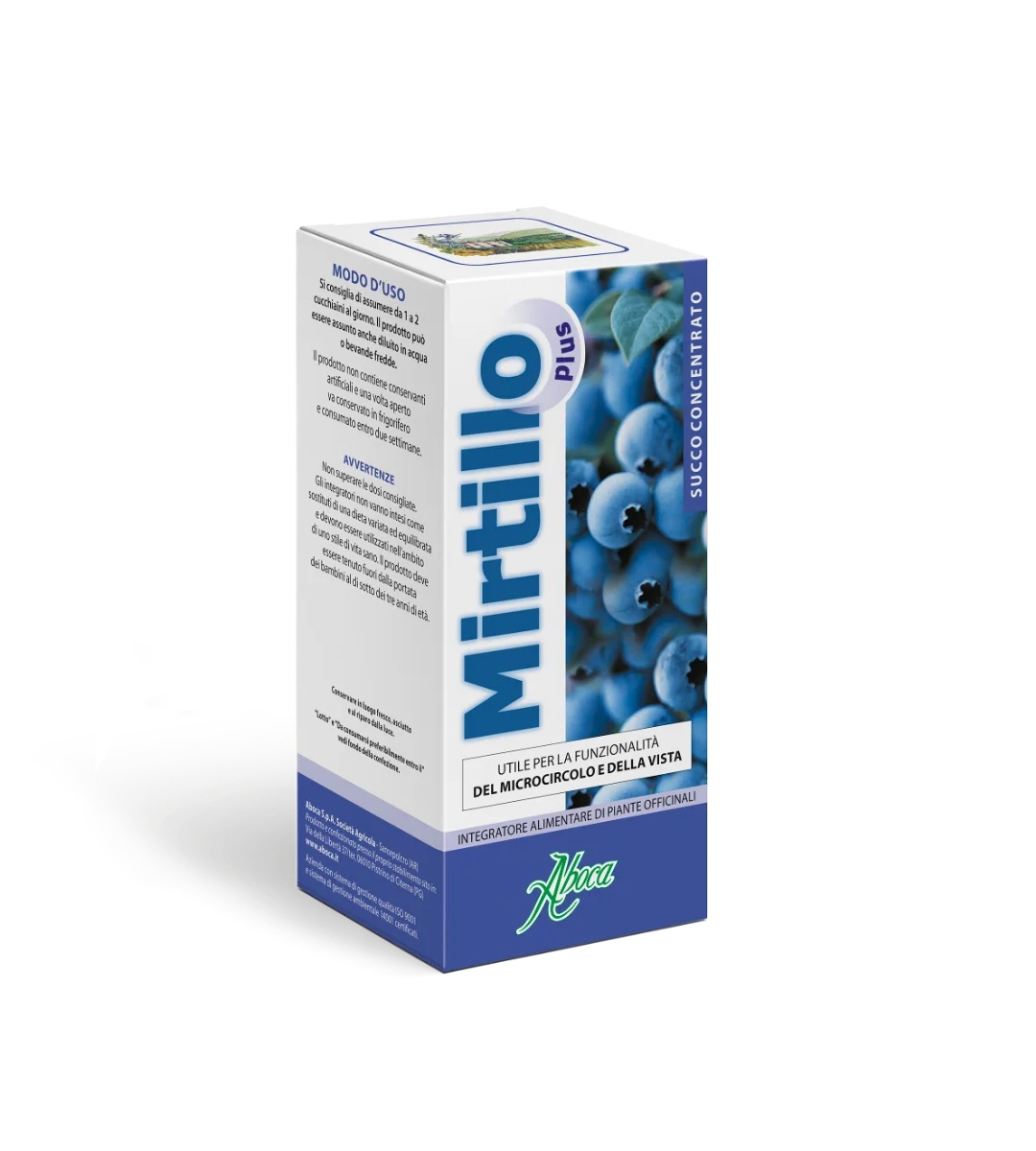 ABOCA Aboca Mirtillo Plus 100 ml geconcentreerd sap voor microcirculatie