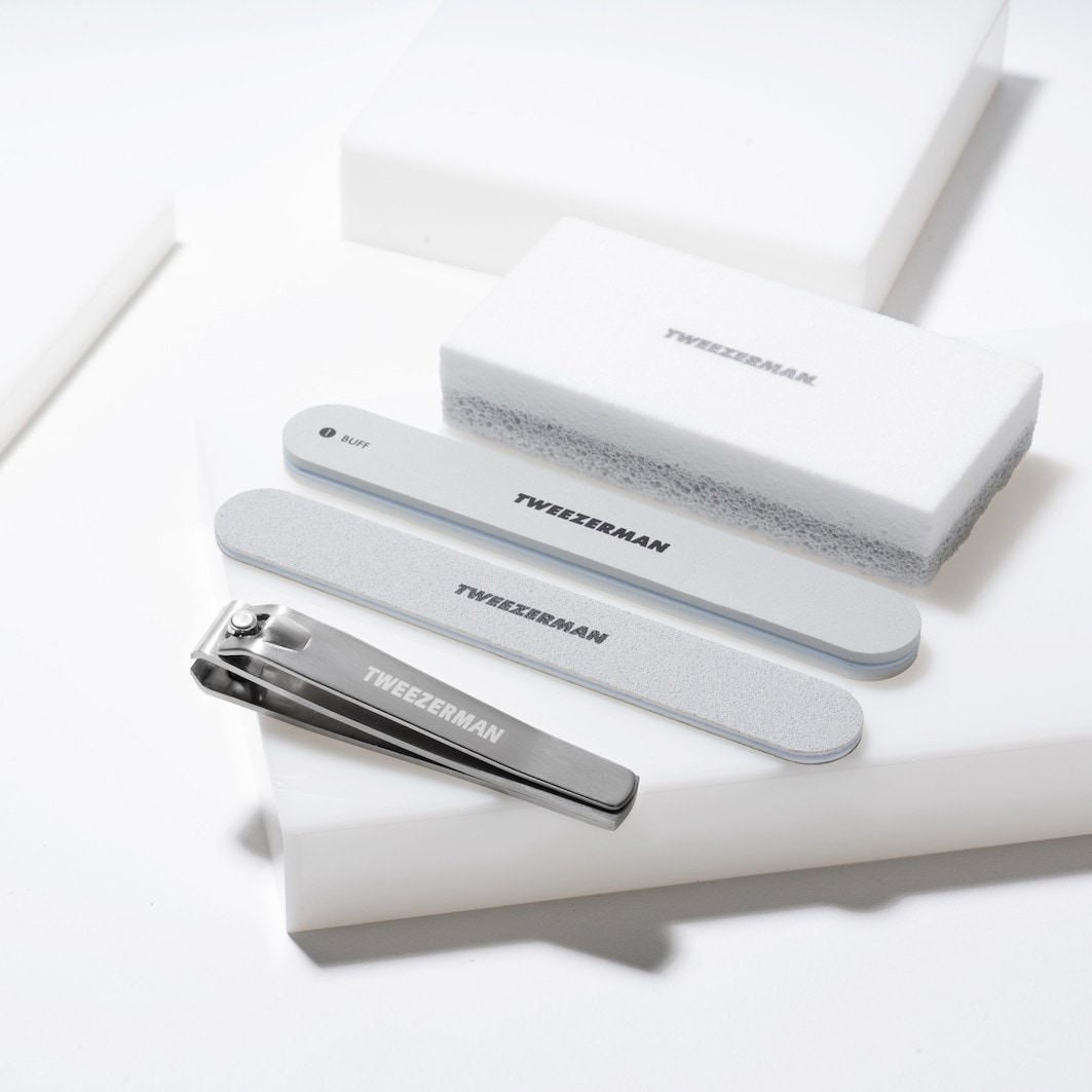 Kit de cuidados para unhas Tweezerman, kit essencial para pedicure -