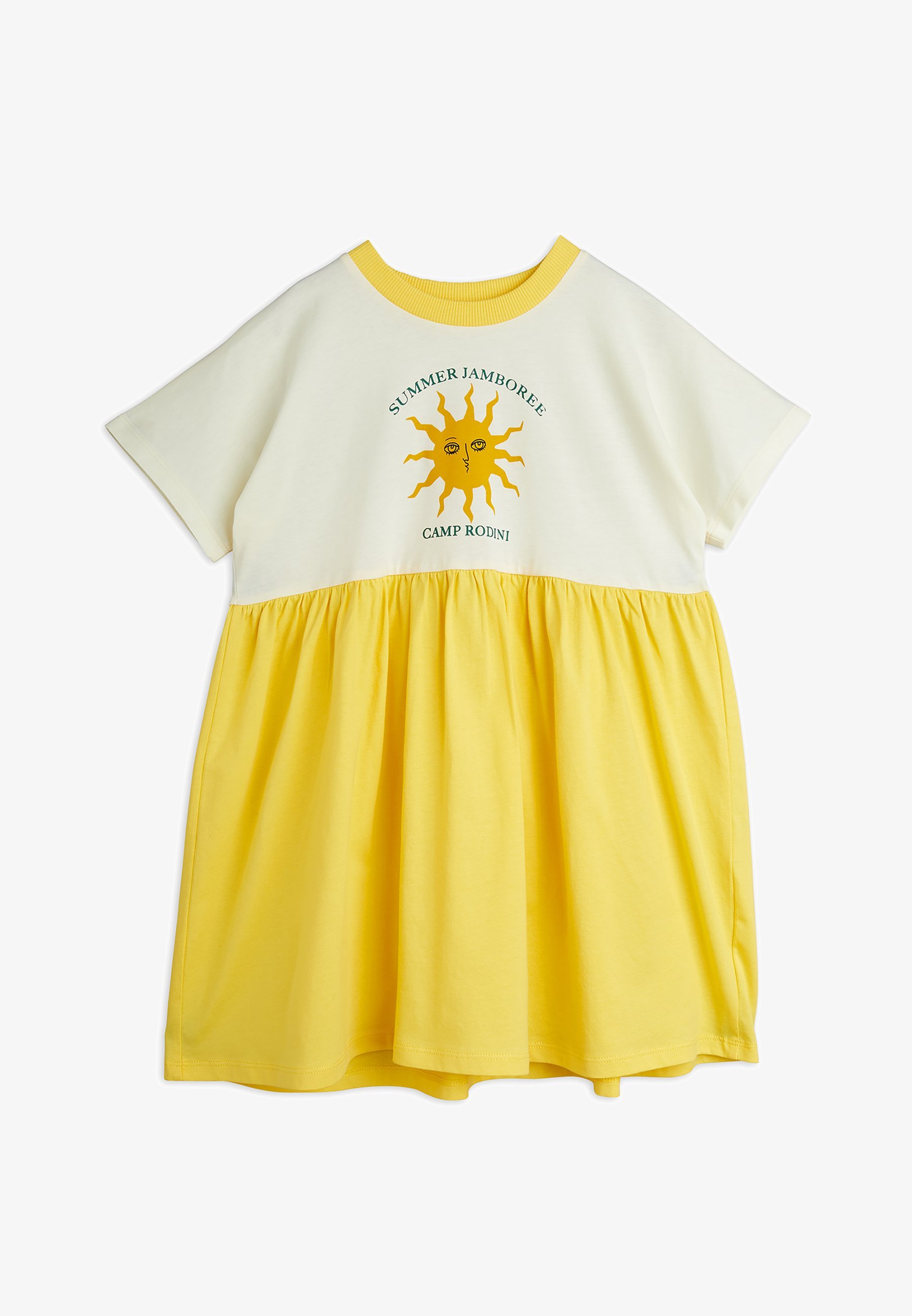 Mini Rodini SUN DRESS - Robe en jersey - offwhite