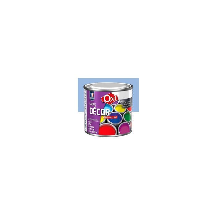Dekorativer Lack – OXI – 60 ml – Enzian – für verschiedene Oberflächen – stoß- und kratzfest