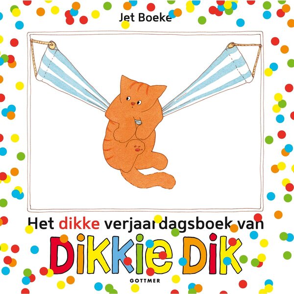 Dikkie Dik's Big Birthday Book - Cartea pentru copii Jet Boeke<br>Joc în limba olandeză