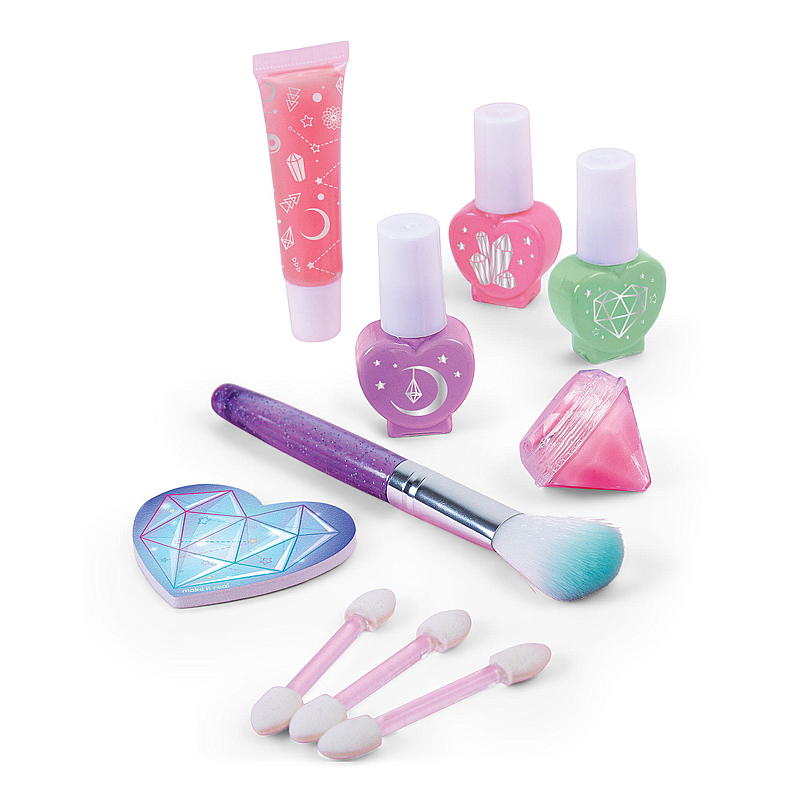 Rendez-le réel. Illuminez le studio de cosmétiques, rendez-le réel.