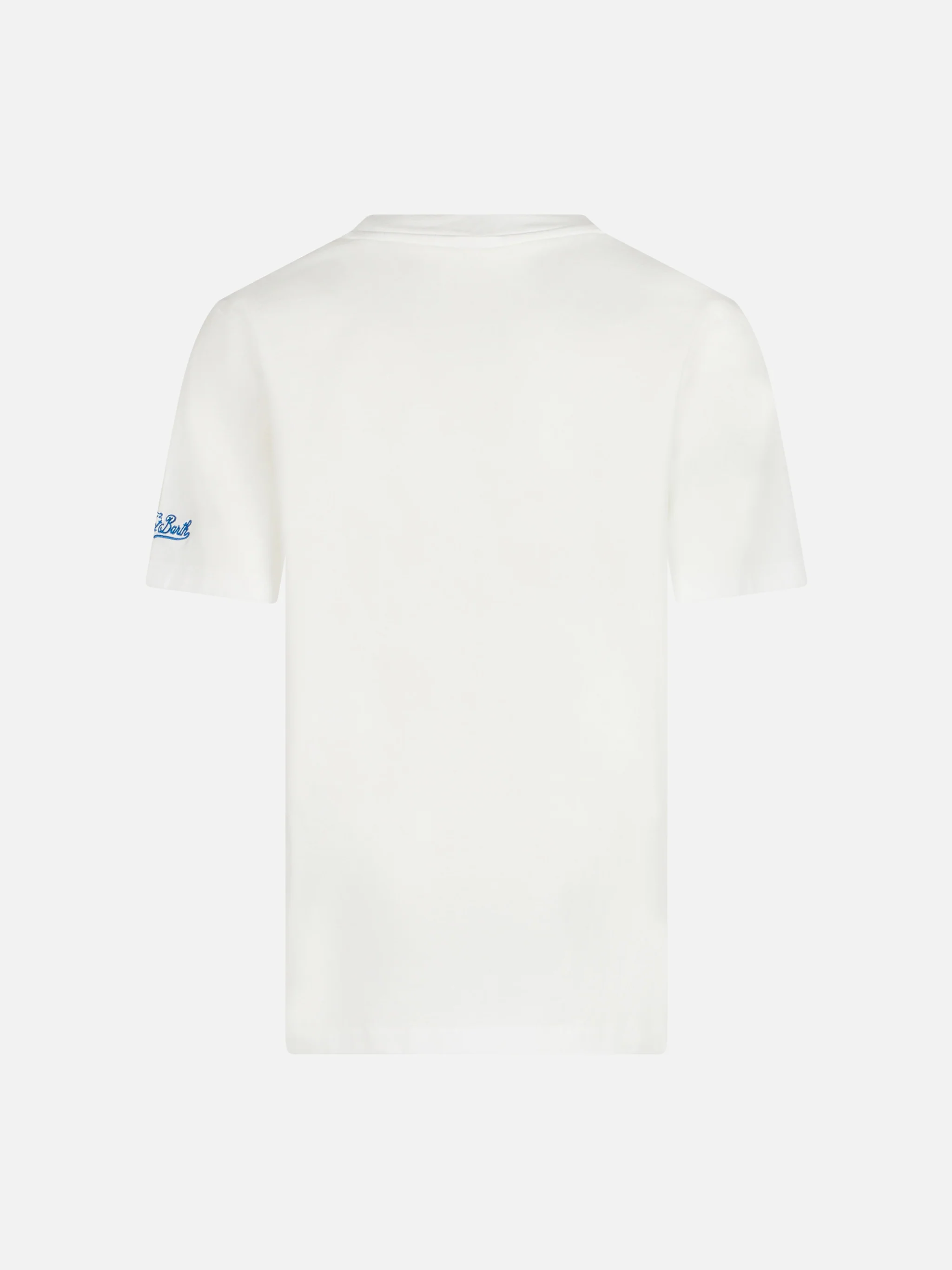 T-shirt in cotone da bambino con stampa SAINT BARTH cycling team | EDI