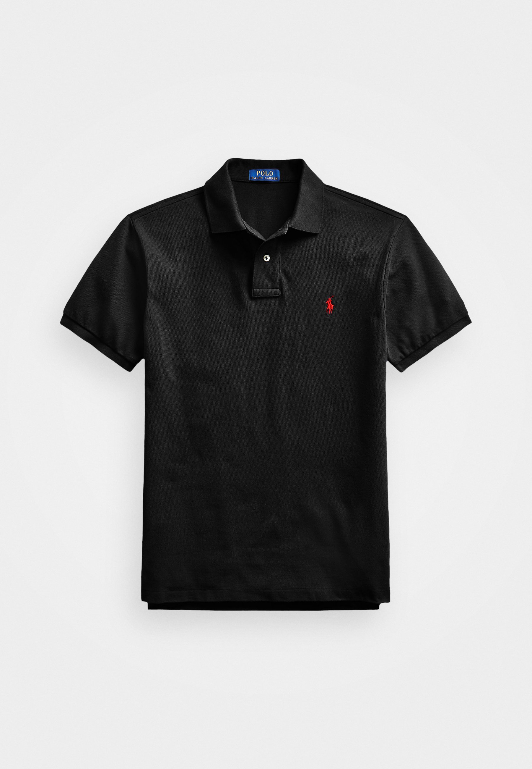 Polo Ralph Lauren Slim Fit Poloshirt - Poloshirt - zwart