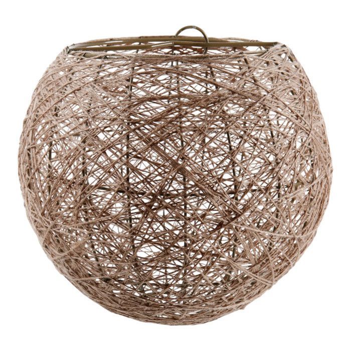 Lampenkap - Hanglamp - Bolvormig - Natuurlijk - 20 cm diameter - Modern - Woonkamer
