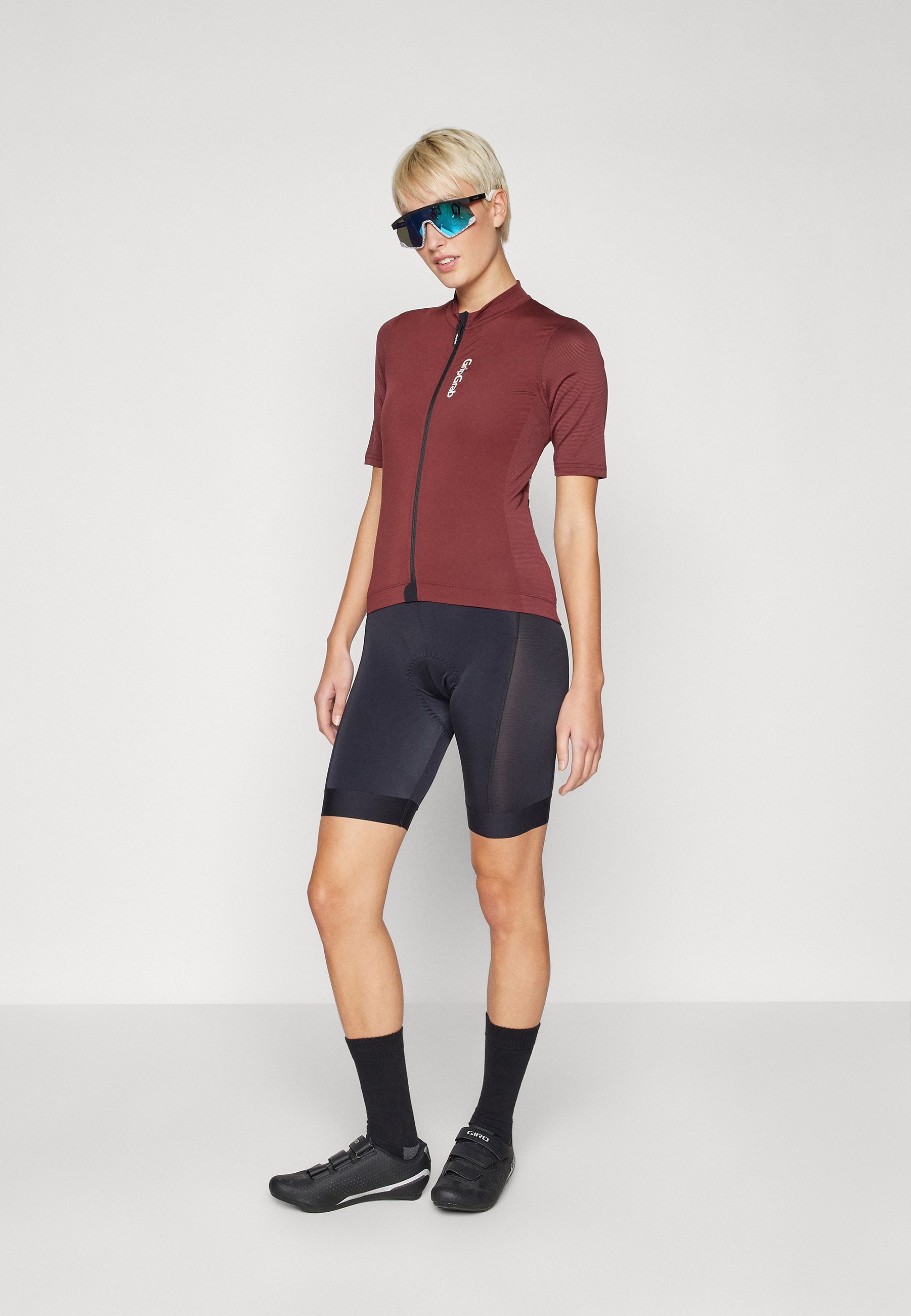 Maglia da ciclismo GripGrab RIDE SHORT SLEEVE - rosso scuro