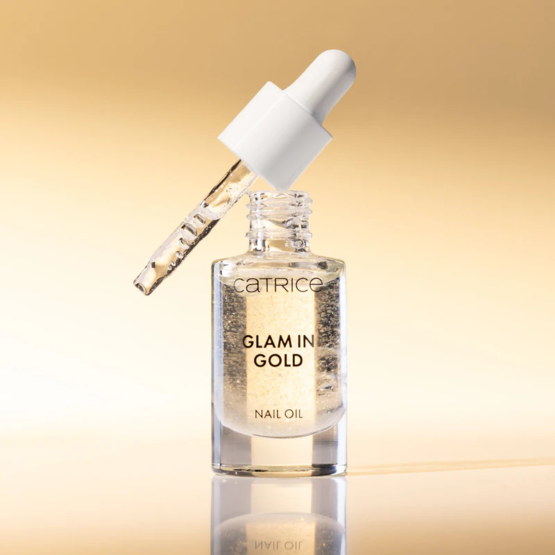 Óleo nutritivo para unhas Catrice Glam In Gold