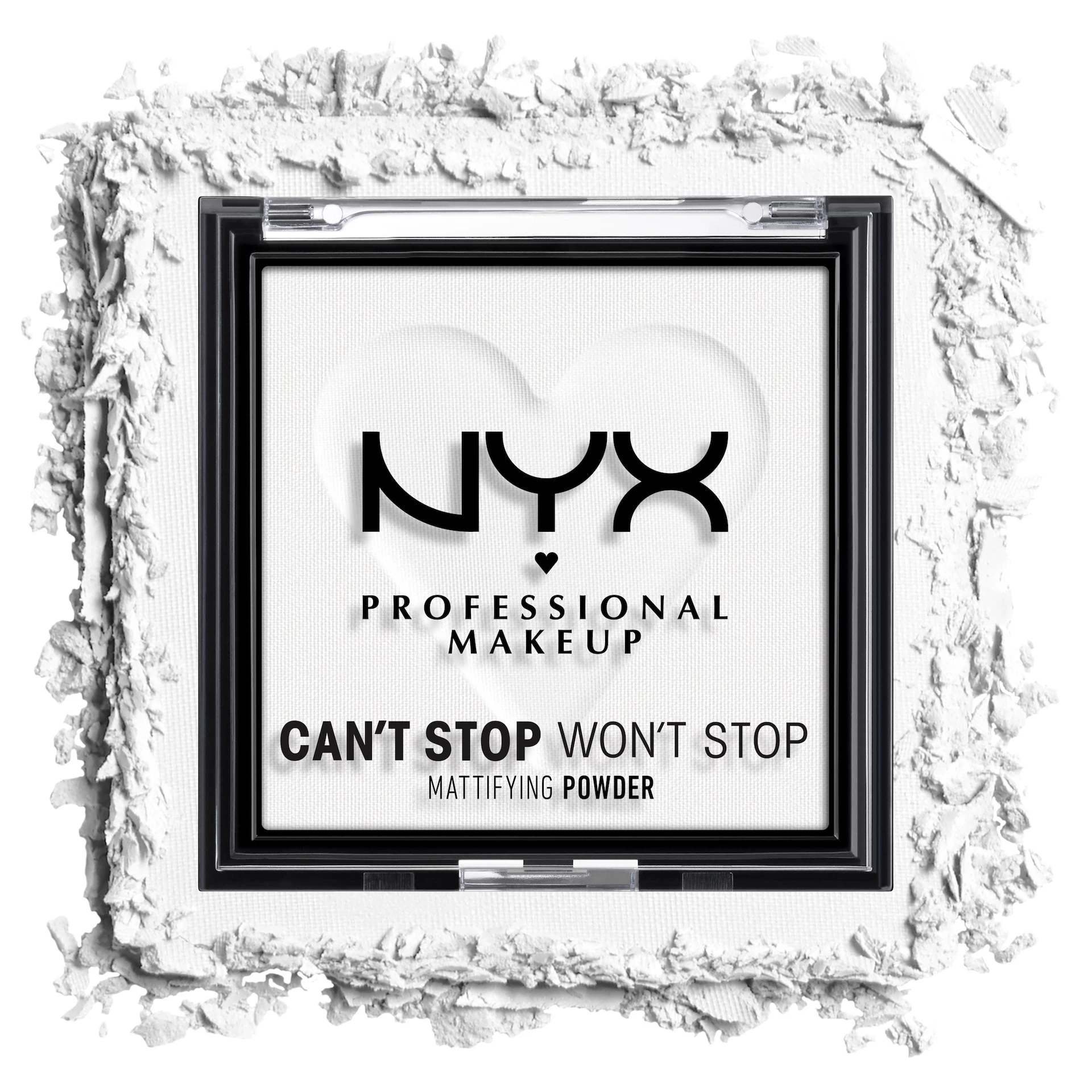 Priesvitný matujúci púder Can't Stop Won't Stop - NYX Professional Makeup