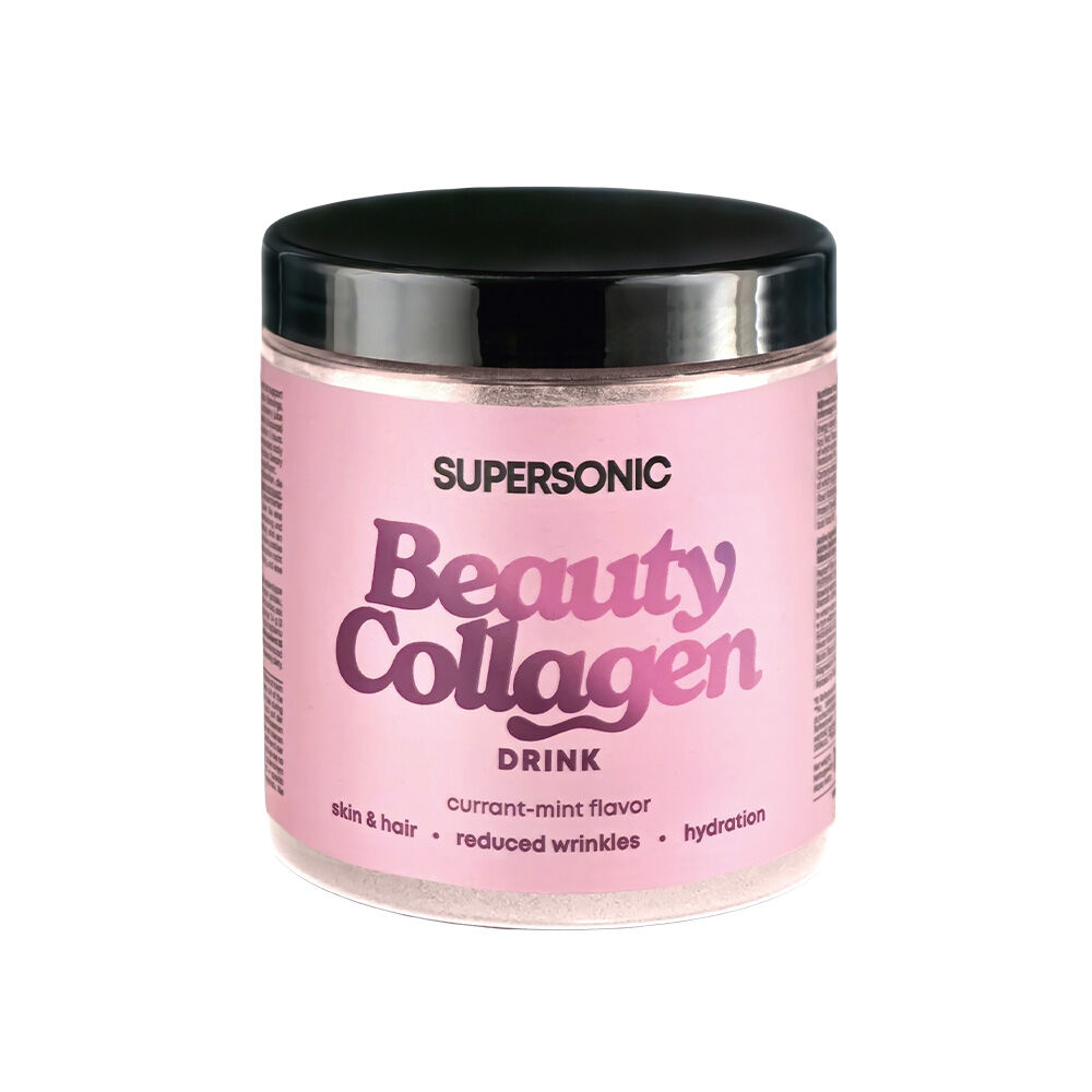 Boisson beauté au collagène supersonique