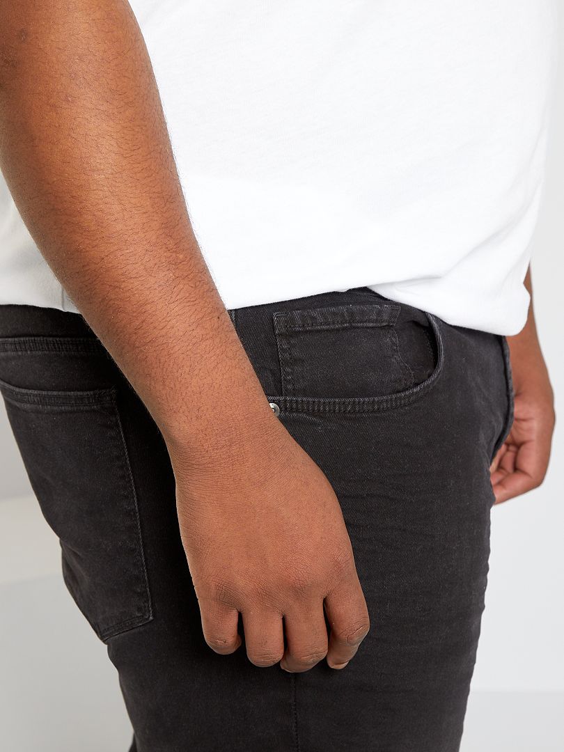 Pantalones vaqueros ajustados L32 - NEGRO