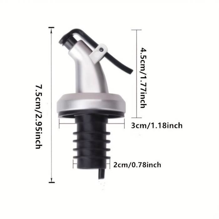 Bouchon à bascule - Multicolore - Antifuite - Pratique