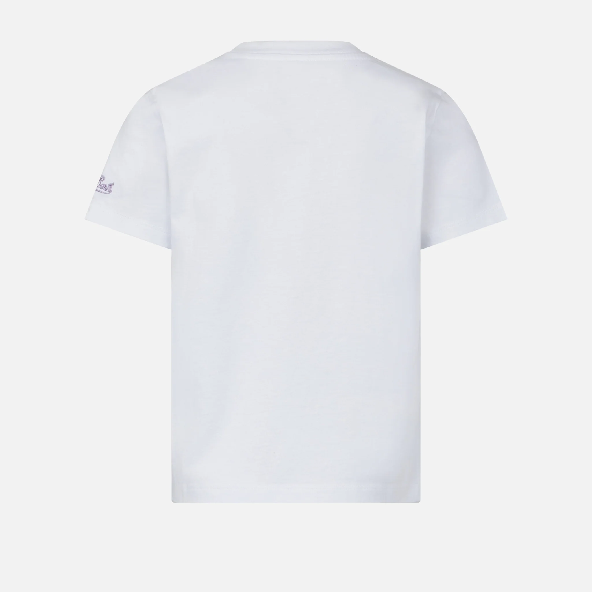 Kinder-T-shirt met geborduurde St. Barth-prinses