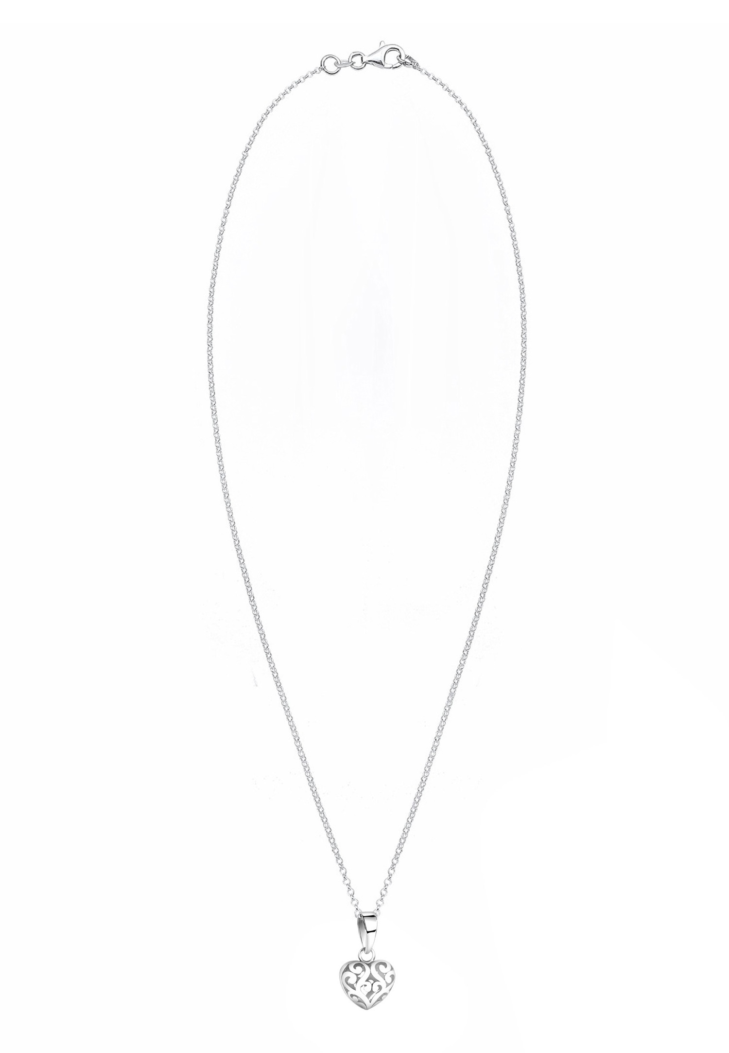 Nenalina Femmes pendentif cœur ornement en argent sterling 925