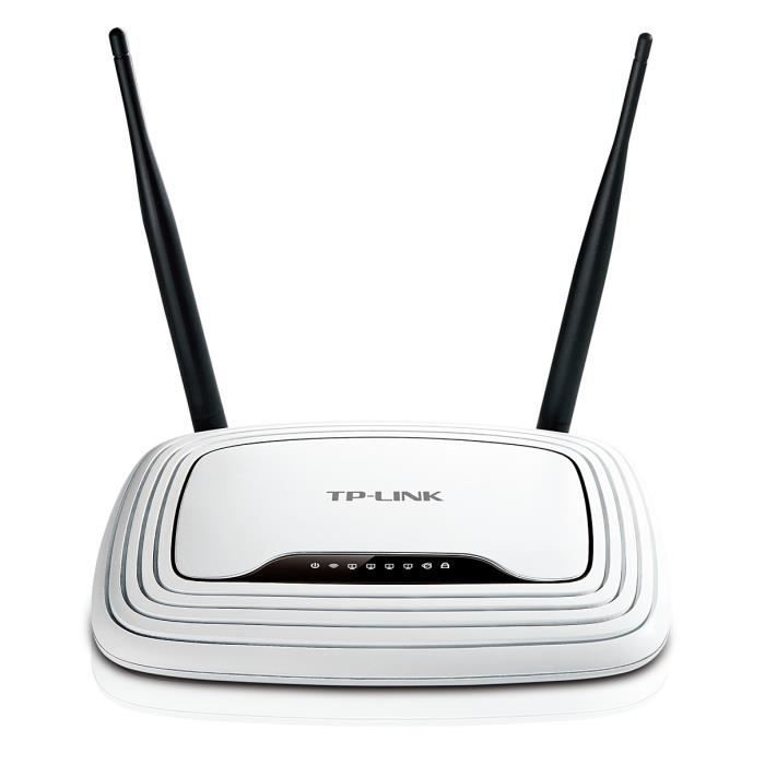 Router WiFi TP-LINK N300 - Velocità WiFi fino a 300 Mbps - Banda WiFi a 2,4 GHz - 5 porte (4 porte Ethernet) - TL-WR841N