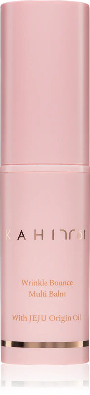 KAHI Multi Balm Wrinkle Bounce Stick, um bálsamo hidratante para iluminar e suavizar a pele.