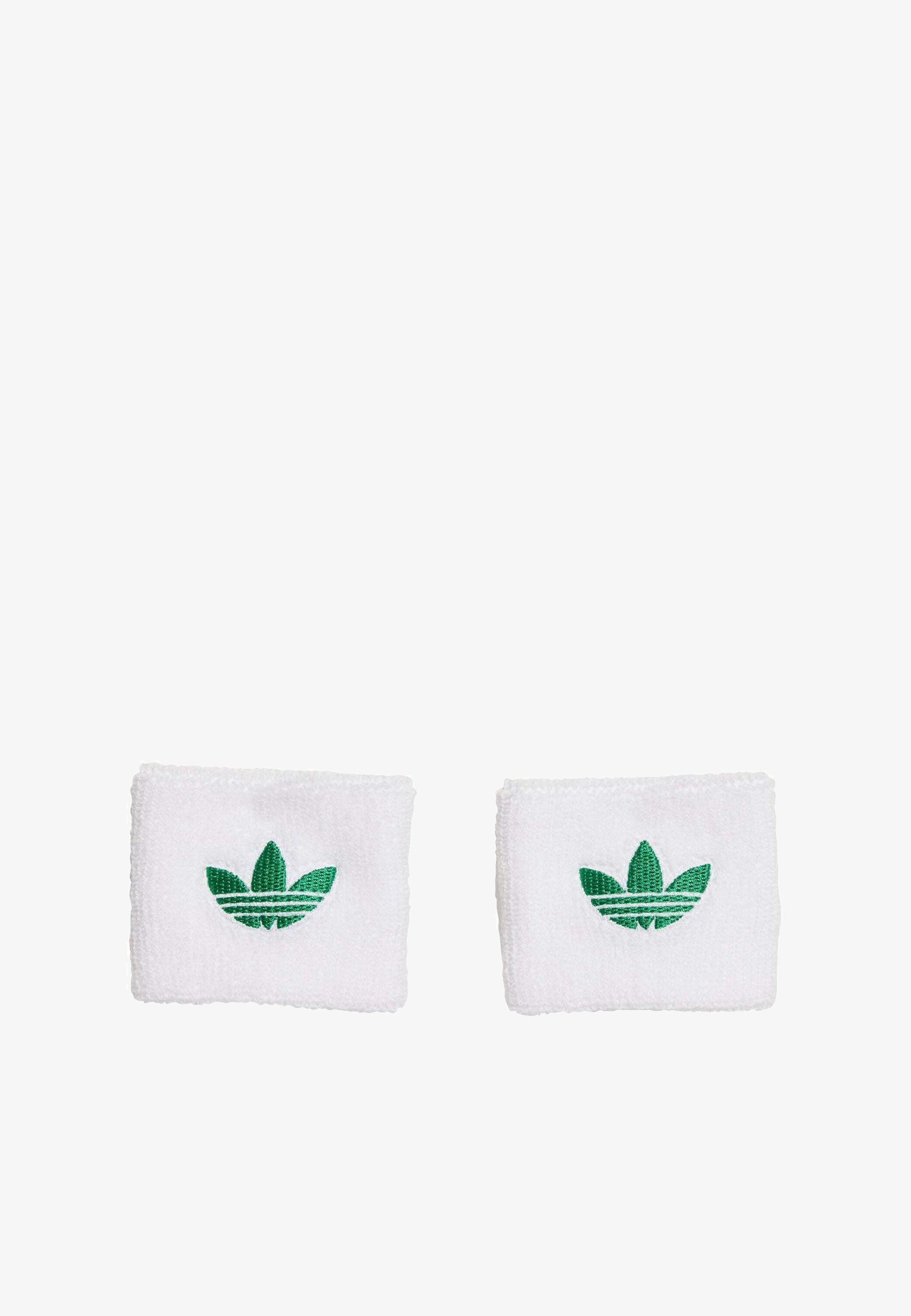 adidas Performance TENNIS WRISBAND ORIGINAL UNISEX - Opaska przeciwpotna - biały/zielony