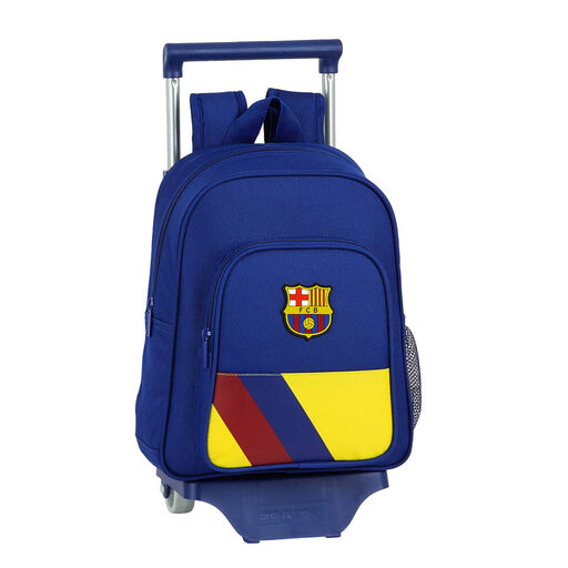  FC Barcelona 2. mez hátizsák gyerekeknek, kis méret, gurulós