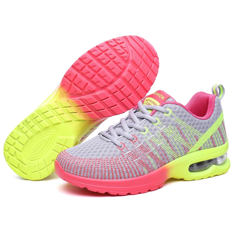 Scarpe da corsa da donna, scarpe sportive casual traspiranti per esterni, scarpe da jogging leggere, scarpe da ginnastica da passeggio, scarpe da ginnastica femminili