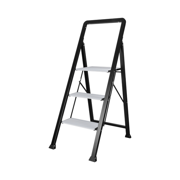 Scară de uz casnic pliabilă din aluminiu, 3 trepte
