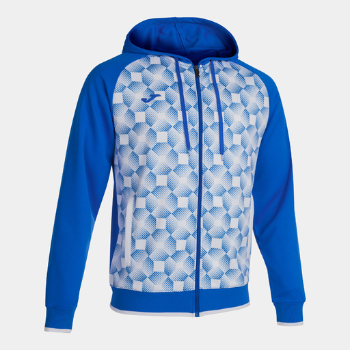  Chaqueta Con Capucha Joma Supernova Iii Royal Blanco