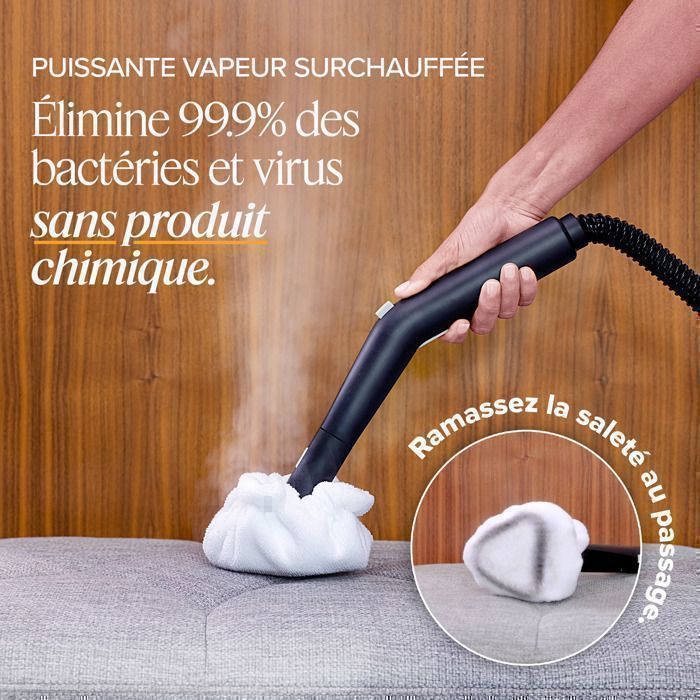 Pulitore a vapore Dupray NEAT™ - Multiuso e portatile - Pulisce, disinfetta e sgrassa tutte le superfici.