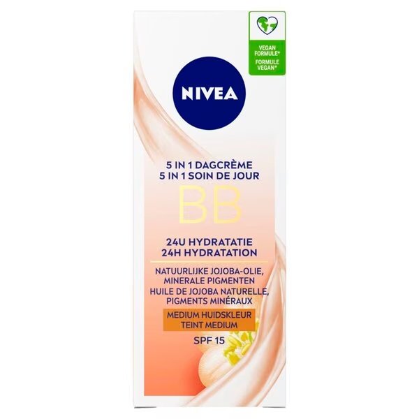 NIVEA 5-u-1 SPF15 BB krema za srednji ton kože<br>50ml - Svi tipovi kože