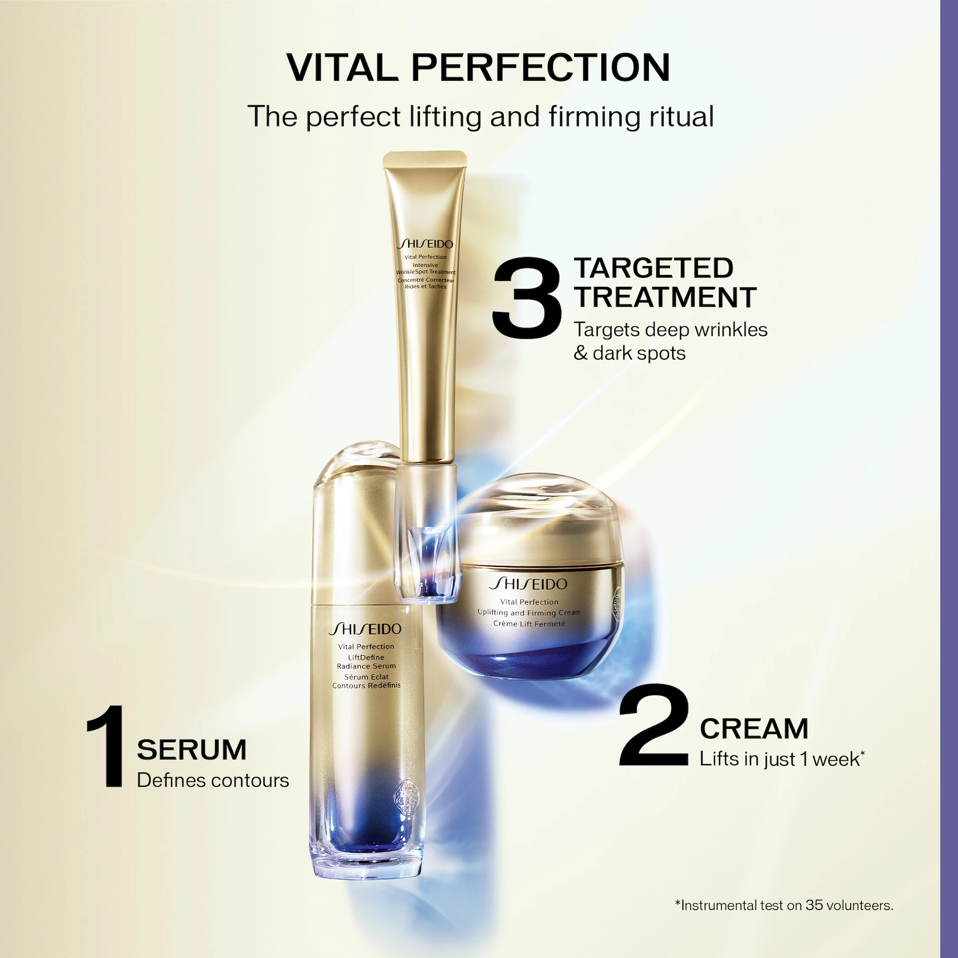 Tratament intensiv pentru riduri Vital Perfection 20 ml - Shiseido
