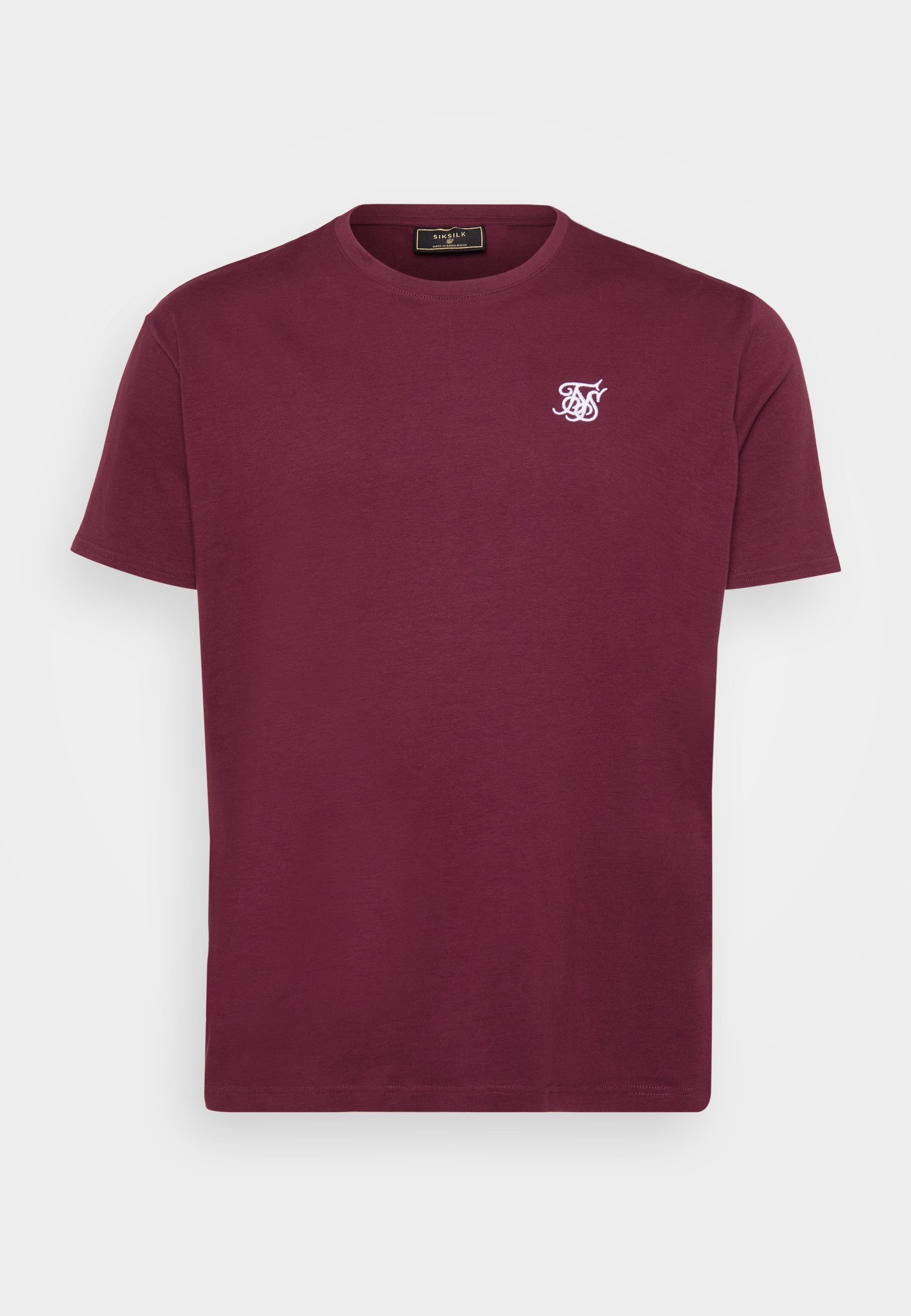 T-shirt da palestra SIKSILK EXTENDED - T-shirt basic - bordeaux