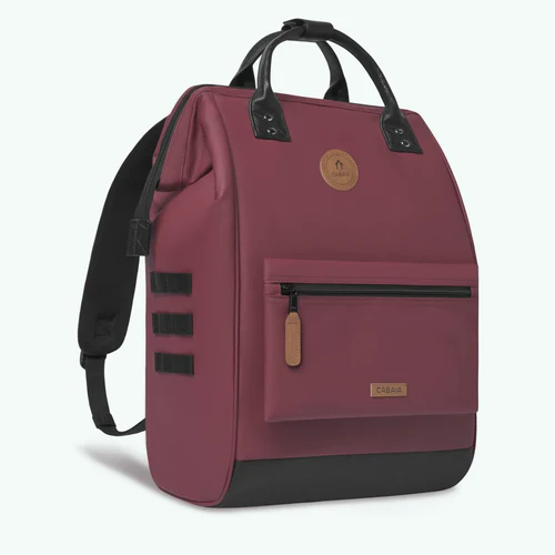 Cabaia Kassala Großer Abenteurer-Rucksack, Burgunderrot