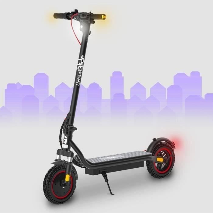 Elektroroller – URBANGLIDE – 100 PLUS – 10 Zoll – 36 V – 350 W – 30 km Reichweite – Scheibenbremse, Blinker und Bremslicht