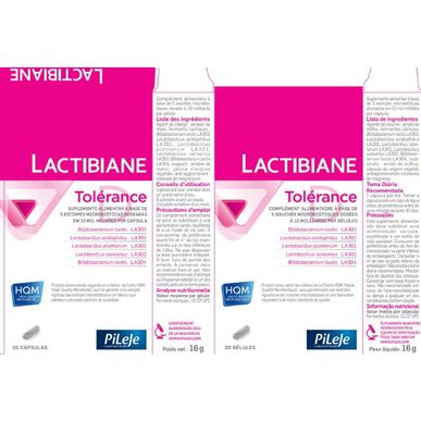 Pileje Pileje Lactibiane Toleranssi 30 kapselia 30 kapselia